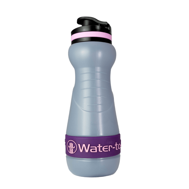 Water2Go Sugarcane Bottles-Planet Friendly Hydration (Various Colours) Acai By Water to Go