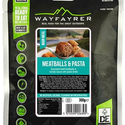 Wayfayrer Meatballs & Pasta 300g By Wayfayrer Meals