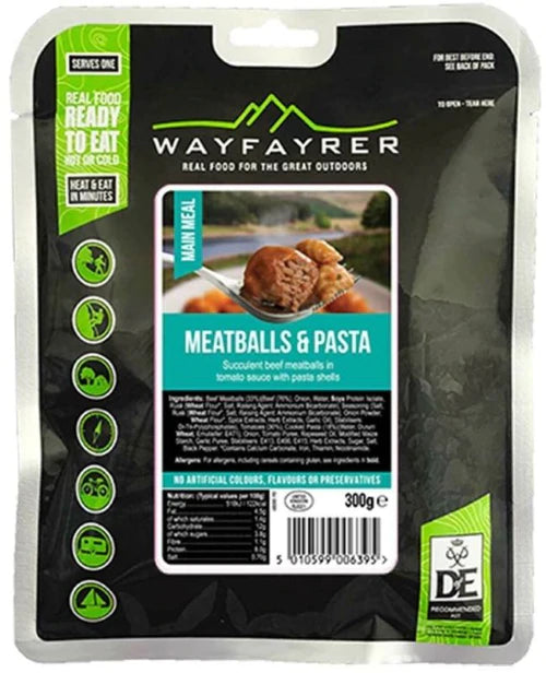 Wayfayrer Meatballs & Pasta 300g By Wayfayrer Meals