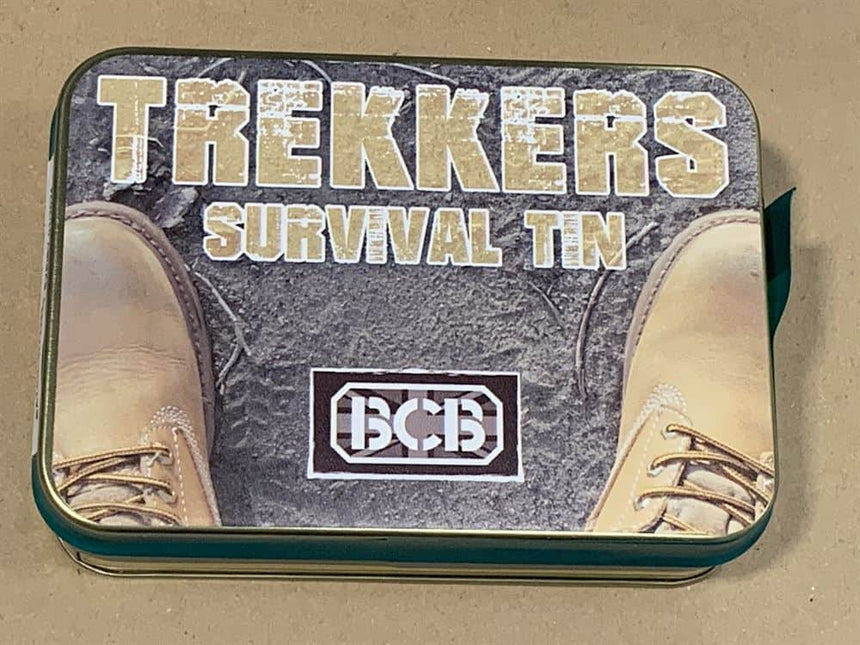 BCB TREKKER Survival Tin By BCB International