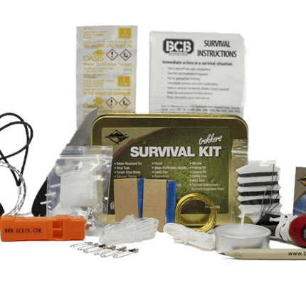 BCB TREKKER Survival Tin By BCB International