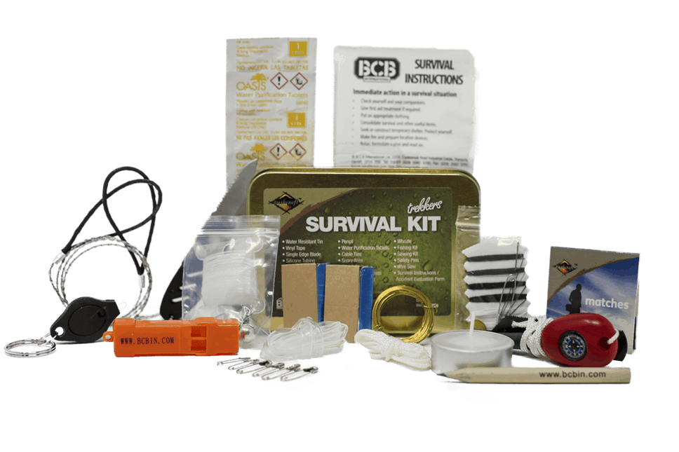 BCB TREKKER Survival Tin By BCB International