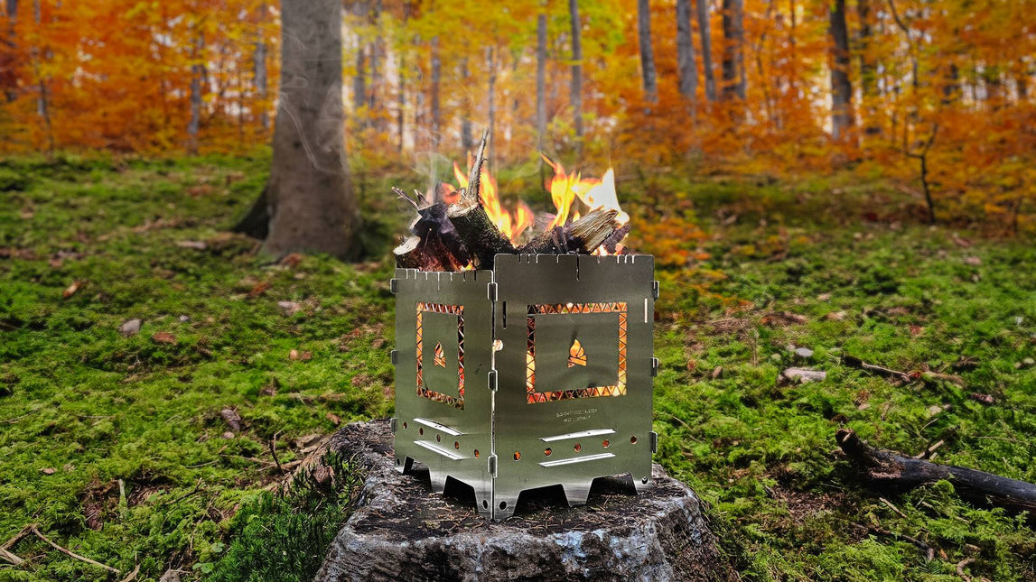 BE Bushbox XXL Campfire By BushCraft Essentials