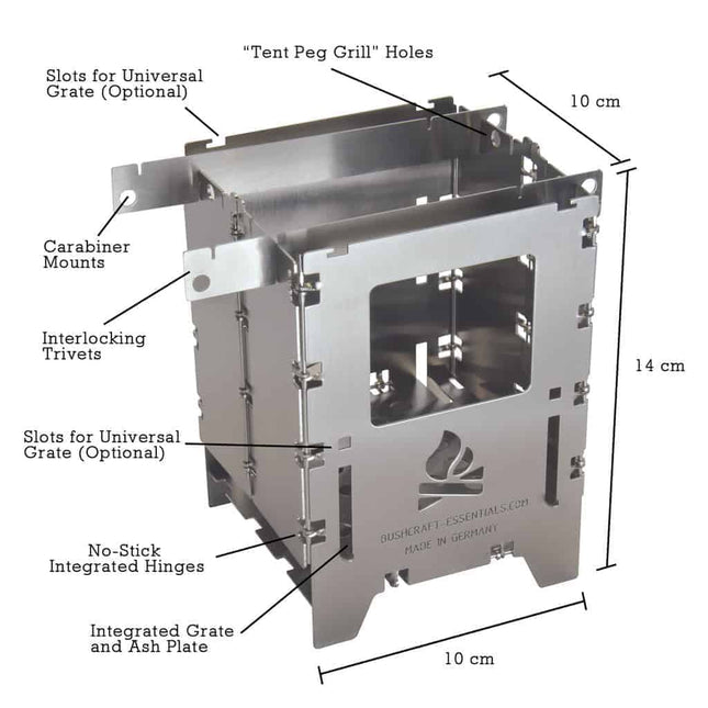 BE Bushbox LF - Outdoors Cooker By BushCraft Essentials