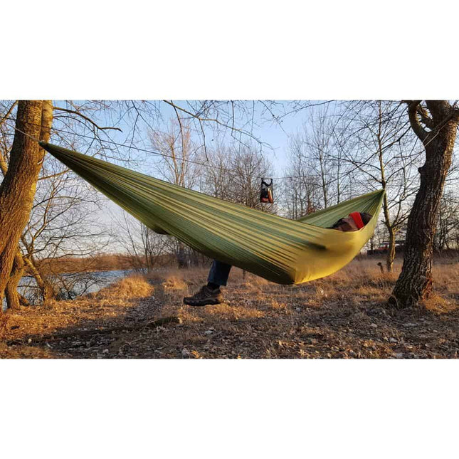 Bushmen ULTRALIGHT Hammock – Green By Bushmen