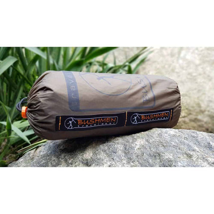 Bushmen Ultralight Tarp 2x3 - Dark Olive By Bushmen