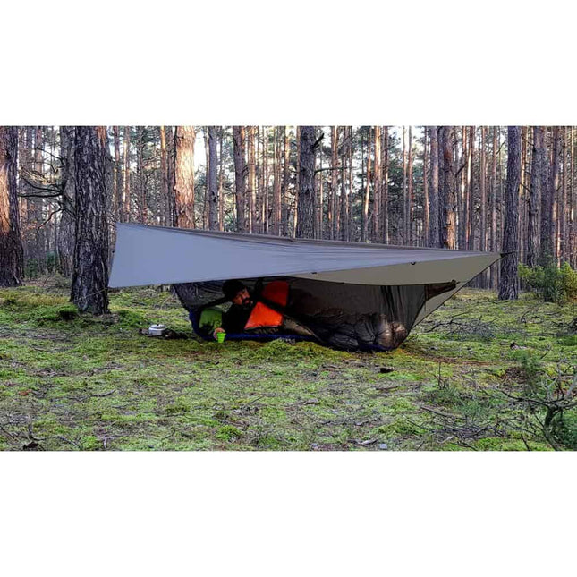 Bushmen Ultralight Tarp 2x3 - Dark Olive By Bushmen