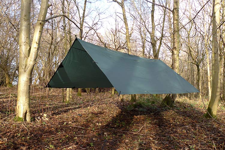 DD 3.5 x 3.5 Olive Green Tarp By DD Hammocks