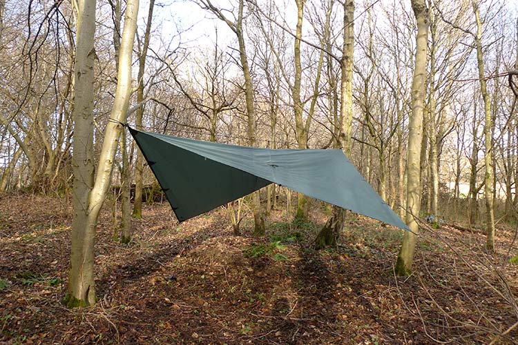 DD 3.5 x 3.5 Olive Green Tarp By DD Hammocks