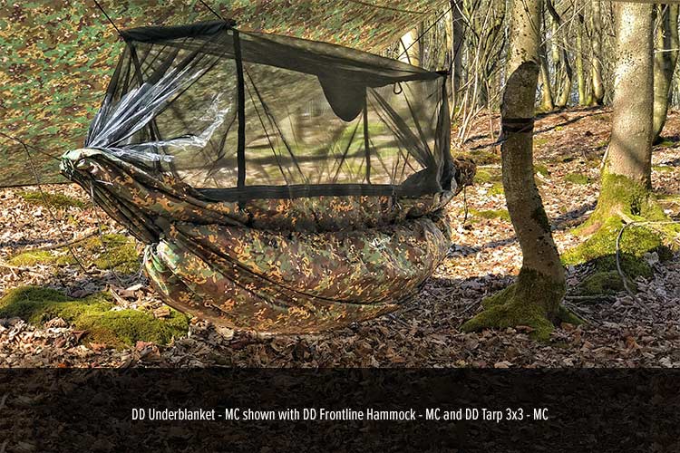 DD Hammock Underblanket - Multicamo By DD Hammocks