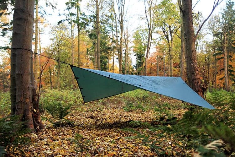 DD Forest Green 4 x 4 Tarp By DD Hammocks