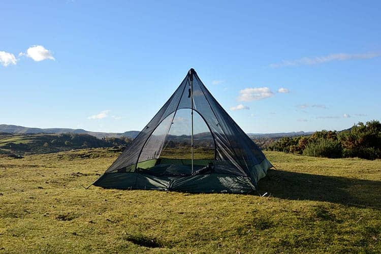 DD SuperLight Pyramid Mesh Tent By DD Hammocks