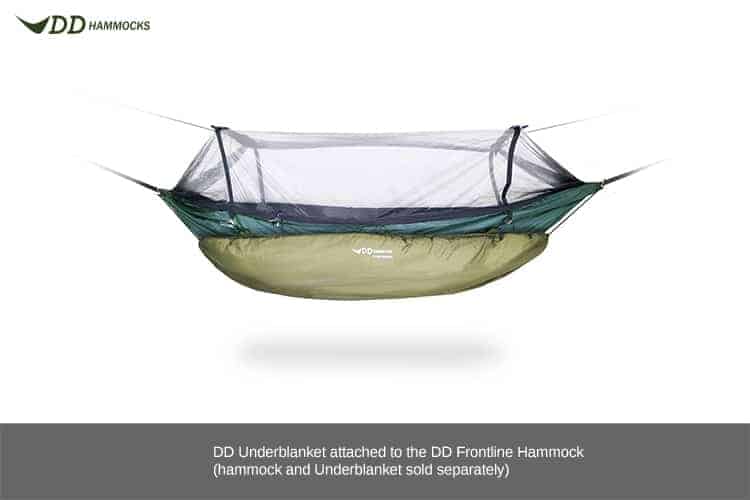 DD Hammock Underblanket - Olive Green By DD Hammocks