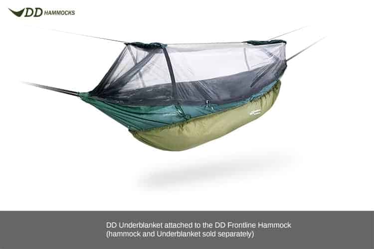 DD Hammock Underblanket - Olive Green By DD Hammocks