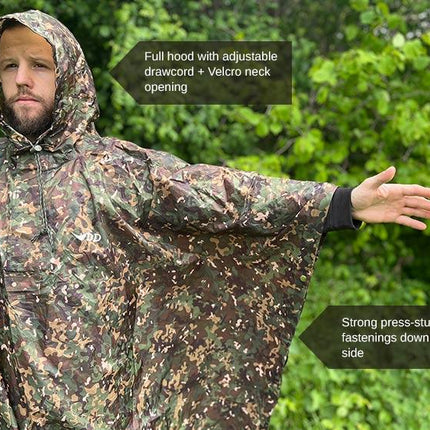 DD Hammocks Poncho Tarp - Multi Camo By DD Hammocks