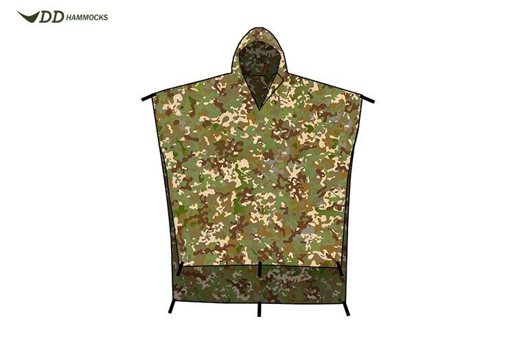 DD Hammocks Poncho Tarp - Multi Camo By DD Hammocks