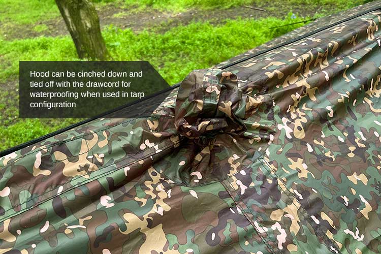 DD Hammocks Poncho Tarp - Multi Camo By DD Hammocks