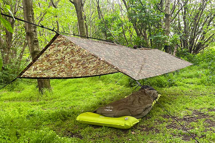 DD Hammocks Poncho Tarp - Multi Camo By DD Hammocks