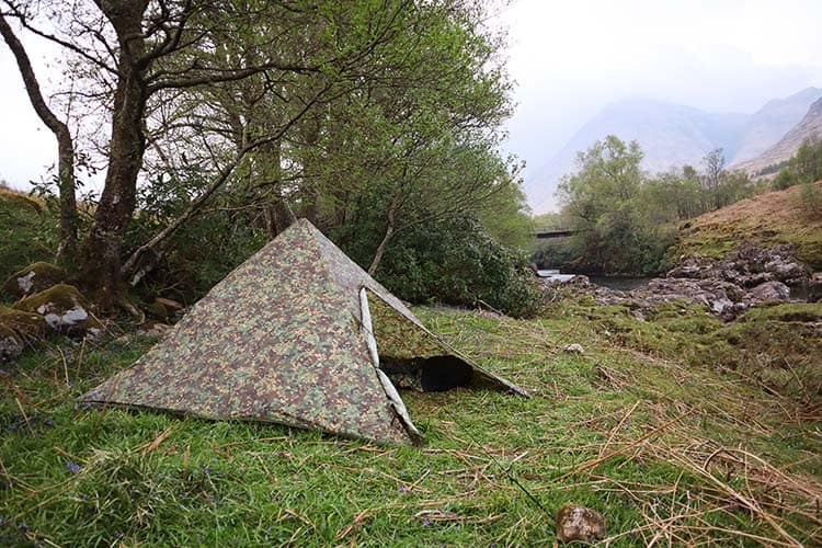 DD Hammocks Pyramid Tent - Multicamo By DD Hammocks