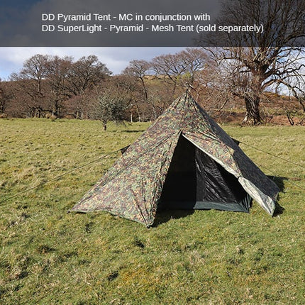 DD Hammocks Pyramid Tent - Multicamo By DD Hammocks