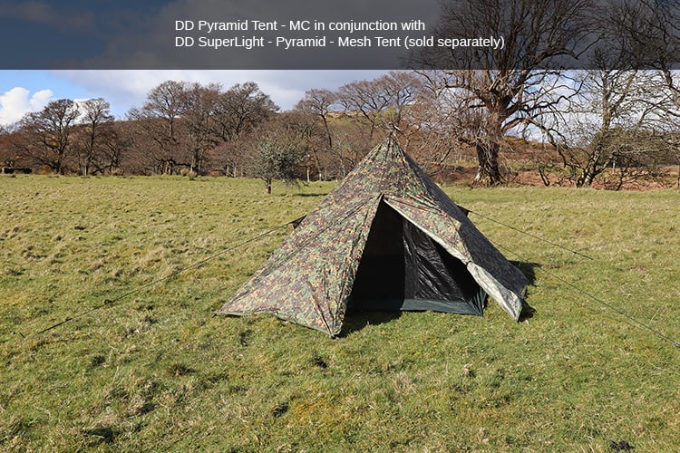 DD Hammocks Pyramid Tent - Multicamo By DD Hammocks