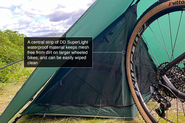 DD SuperLight - Bikepacker Mesh Tent By DD Hammocks