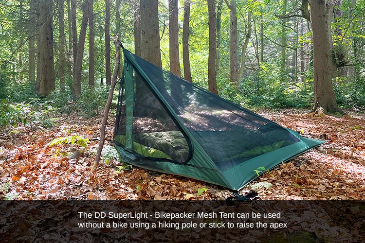 DD SuperLight - Bikepacker Mesh Tent By DD Hammocks