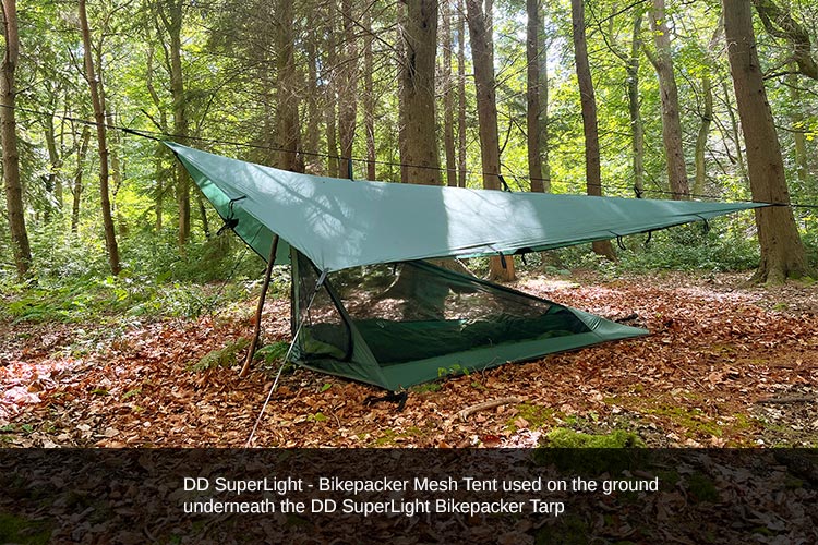 DD SuperLight - Bikepacker Mesh Tent By DD Hammocks