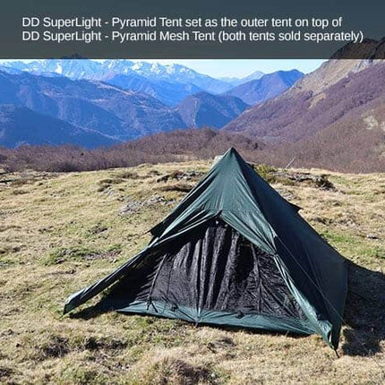 DD SuperLight Pyramid Tent By DD Hammocks