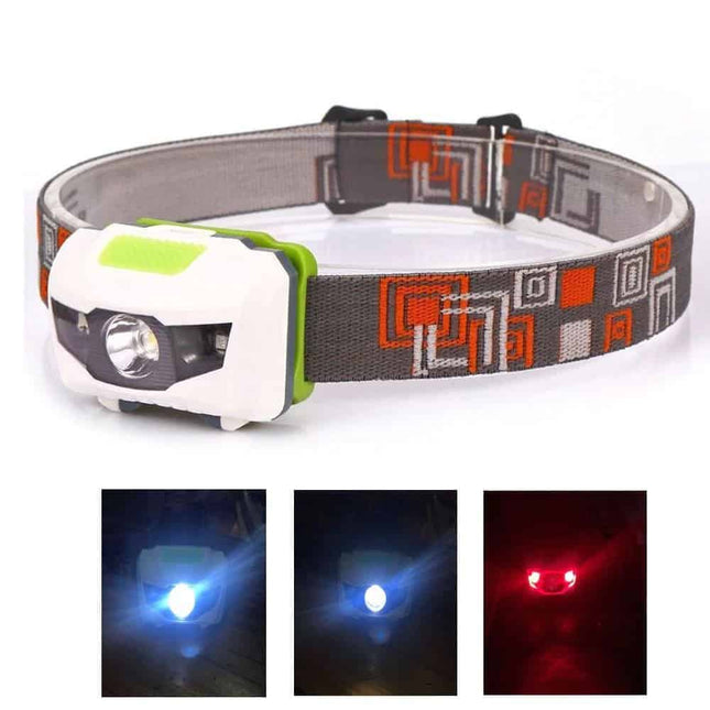 AloneFire HP30 Red / White LED Light Headlamp By AloneFire