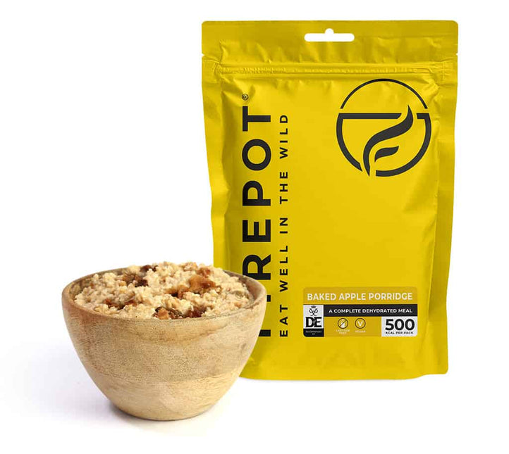 Firepot Baked Apple Porridge 125g Dehydrated By Firepot Food