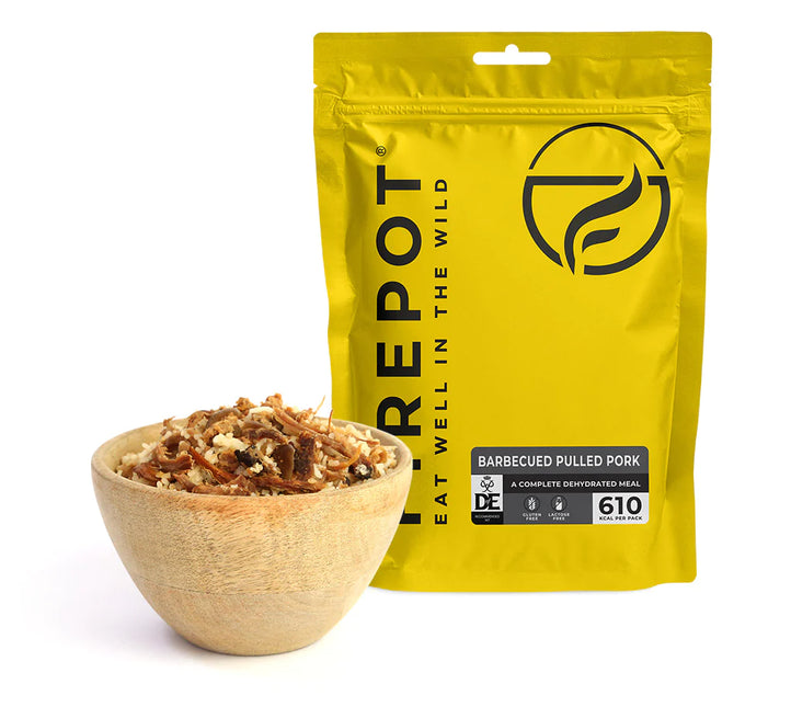 Firepot Barbecue Pulled Pork 125g Dehydrated By Firepot Food