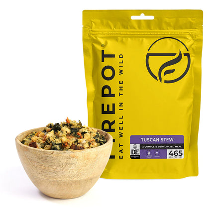 Firepot Tuscan Stew (Vegan) 120g Dehydrated By Firepot Food