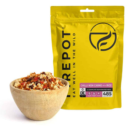 Firepot Chilli Non Carne and Rice (Dehydrated) By Firepot Food