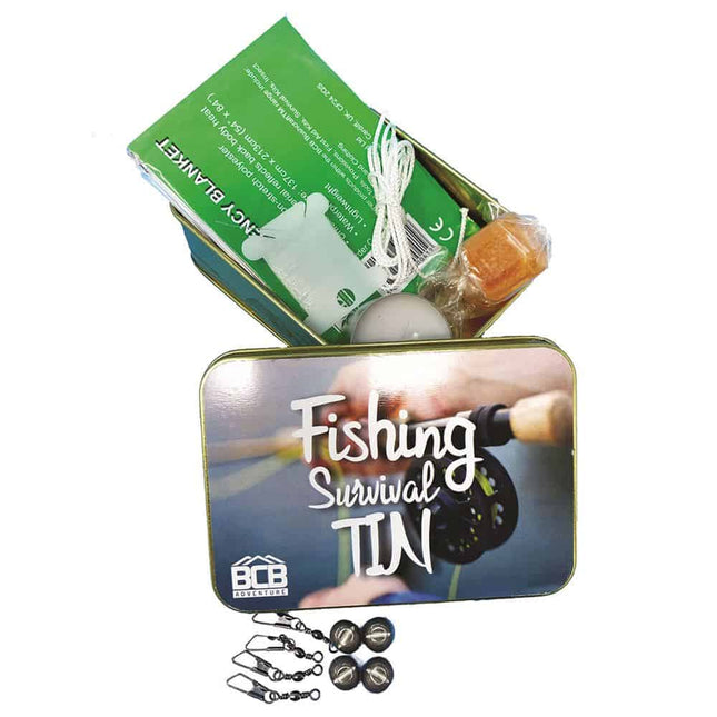 BCB Fishing Survival Tin By BCB International