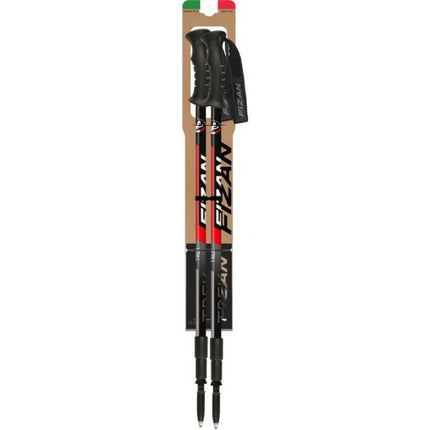 Fizan Trek – Red Hiking Poles (Pair) By Fizan