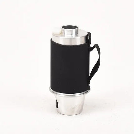 Ghillie Kettle - MKettle | Compact Storm Kettle - Silver Anodised By Ghillie Kettle Co