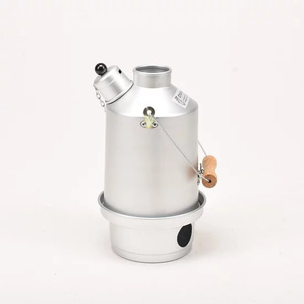 Ghillie Kettle The Explorer 1.0L - Silver anodised | Storm Kettle By Ghillie Kettle Co