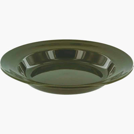 Highlander 22cm Deep Plate - Olive By Highlander Outdoor