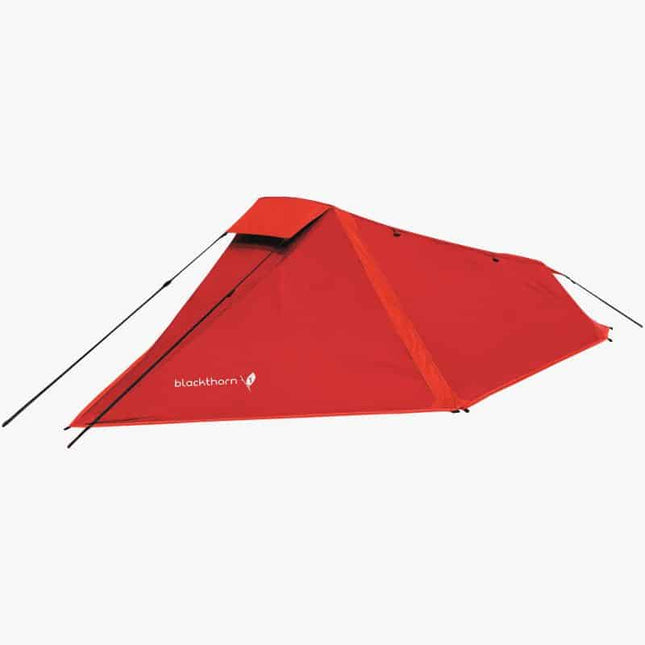 Highlander Blackthorn 1 Lightweight Solo Backpacking Tent (Various colours) Red By Highlander Outdoor