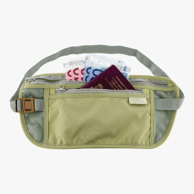 Highlander Double Pocket Money Belt By Highlander Outdoor