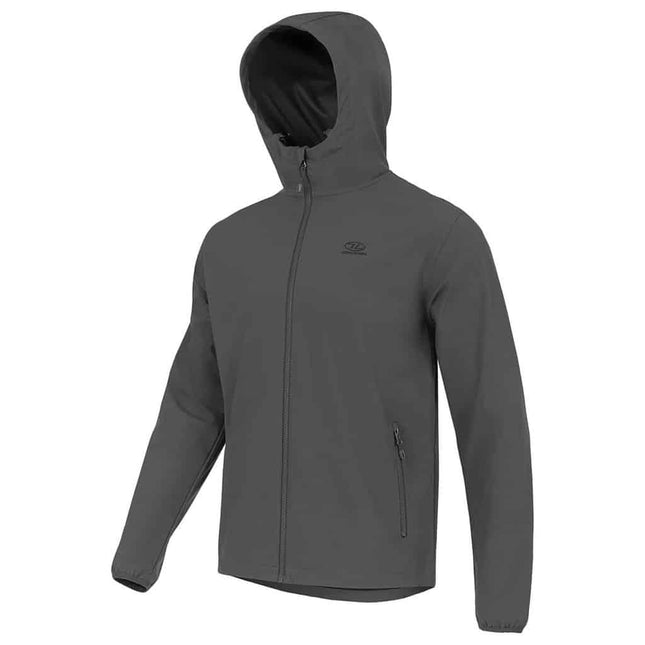 Highlander Shield Water Repellent Jacket (Grey / Black / Blue) Grey By Highlander Outdoor