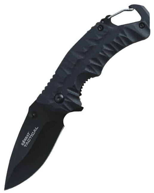 Kombat UK Elite / Gator Lock Knife (Black / Coyote) By Kombat UK