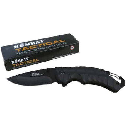 Kombat UK Elite / Gator Lock Knife (Black / Coyote) Black By Kombat UK