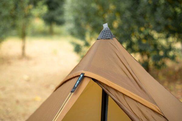 3FULGEAR Lanshan 1 Pro 3 season tent - Khaki (T Zip) By 3F UL GEAR