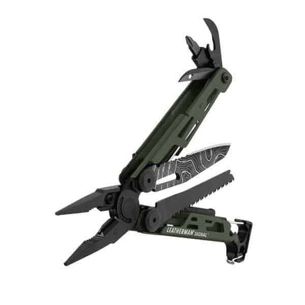 Leatherman Signal® Multi-Tool w/Nylon Sheath - Topo By Leatherman Multi Tools