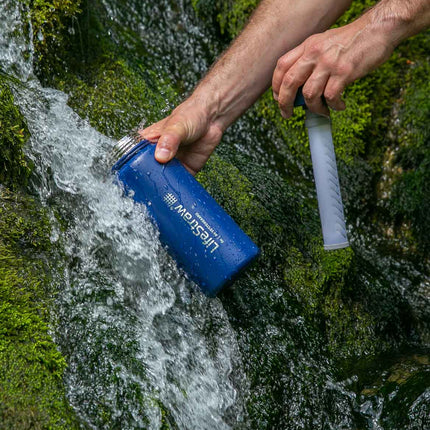 Lifestraw Go Stainless Steel 700ml Filter Water Bottle (Various Colours) By LifeStraw