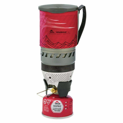 MSR WindBurner® 1L Personal Stove System (Various Colours) Red By MSR