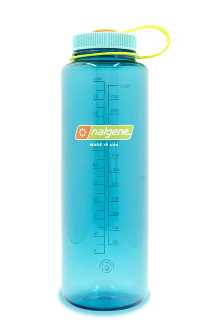 Nalgene 48oz / 1.5L Wide Mouth Sustain Silo Bottle Cerulean By Nalgene