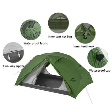 Naturehike Canyon 2 Pop Up 2 Man Tent By NatureHike